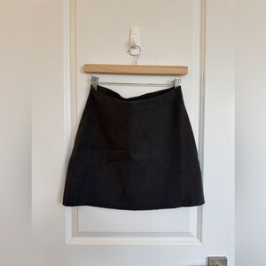 Brand New! Versatile Zara Charcoal Midi Skirt (perfect for the Fall!)